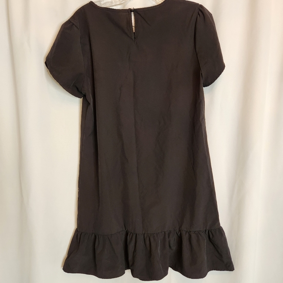 Beyove Women's Ruffle Dress Short Sleeve Round Neck Casual Dress Loose Flowy M - Picture 6 of 9